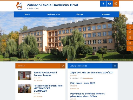 Reference Základní škola Havlíčkův Brod, V Sadech