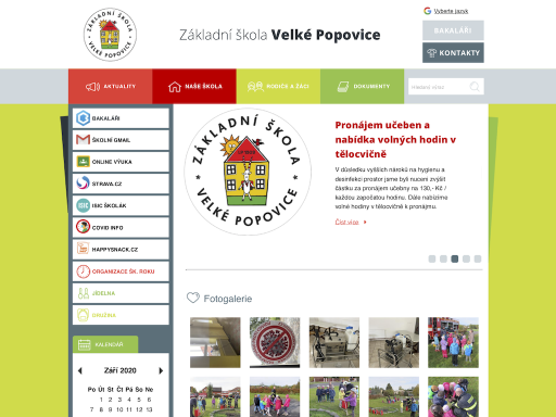 Reference Základní škola Velké Popovice